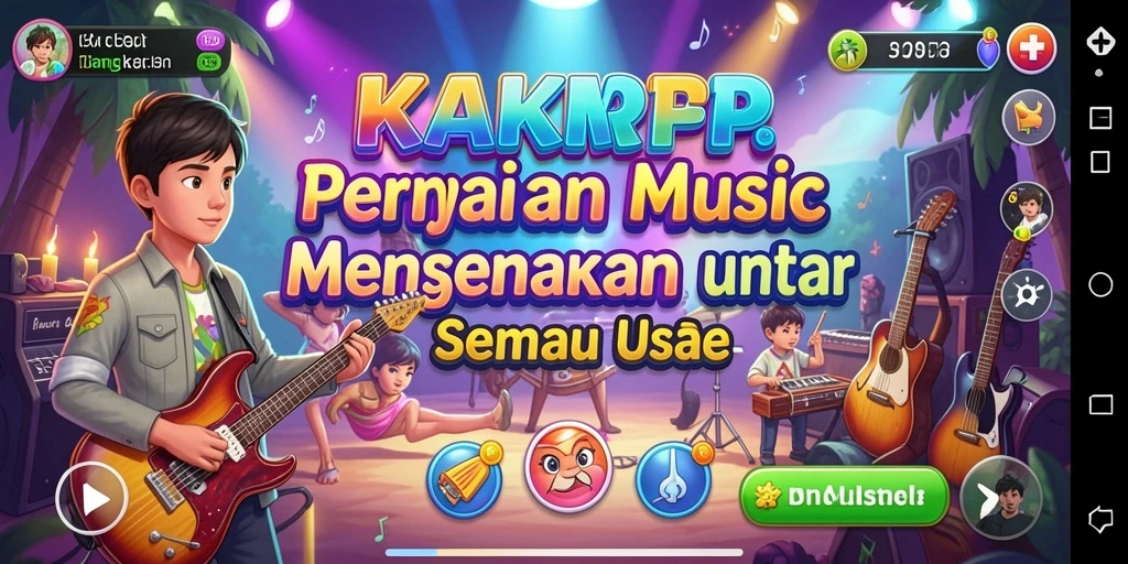 Tampilan gameplay KAKRP yang interaktif dan menarik.