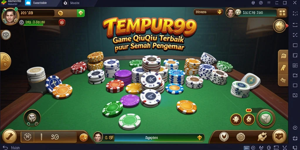 Screenshot gameplay QiuQiu yang seru di TEMPUR99.