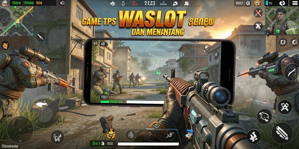 Gameplay seru dari WASLOT dengan aksi menembak intens.